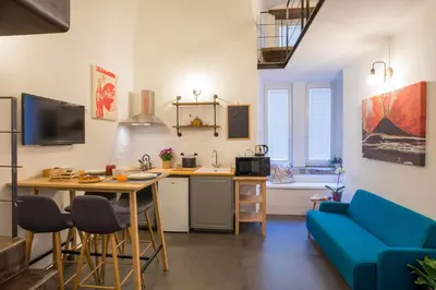Cucina o angolo cottura di Nàpoesia Duomo House