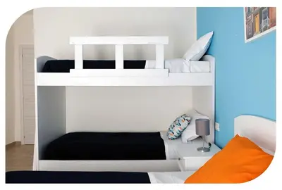Letto o letti in una camera di ARIEL B&B