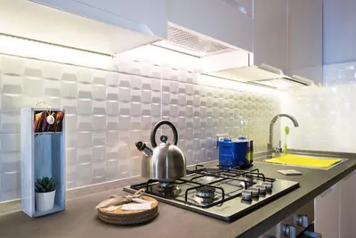 Cucina o angolo cottura di La Casa del Faro 31