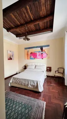 Letto o letti in una camera di Calabritto Suite