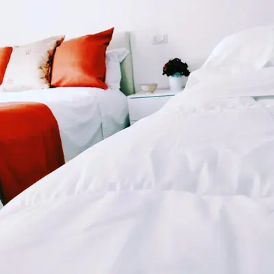 Letto o letti in una camera di La Chambre