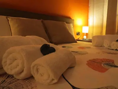 Letto o letti in una camera di Napolide