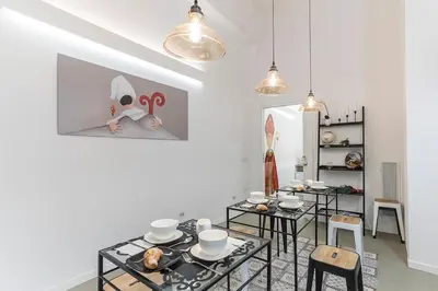 Set per la preparazione di tè e caffè presso A Misura Duomo Rooms & Apartment - LS Accommodations