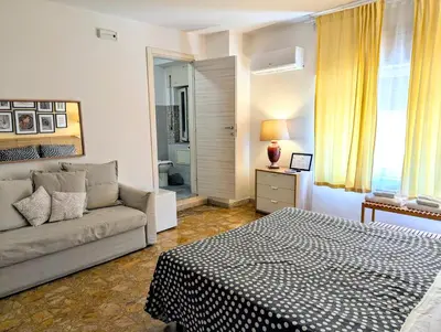 Letto o letti in una camera di La Locanda Dell'Arte-Museo