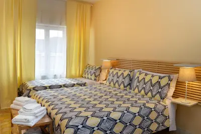 Letto o letti in una camera di La Locanda Dell'Arte-Museo