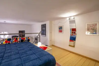 Letto o letti in una camera di The Actors House by Napoliapartments