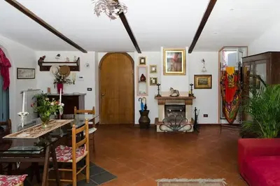 Area soggiorno di Loft super panoramico Napoli centro