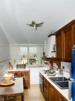 Cucina o angolo cottura di Loft super panoramico Napoli centro