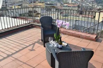 Balcone o terrazza di Loft super panoramico Napoli centro