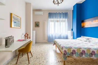 Letto o letti in una camera di La Dimora dell'Avvocato