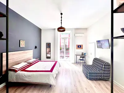 Letto o letti in una camera di J-Appartment Toledo