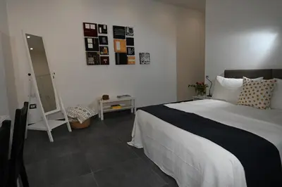 Letto o letti in una camera di Palummelle