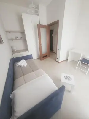 Letto o letti in una camera di Appartamenti Le Gemme