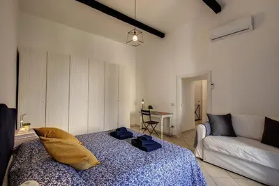 Letto o letti in una camera di Janara
