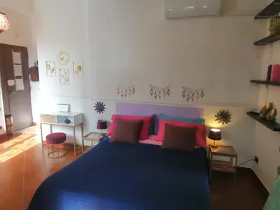 Letto o letti in una camera di Rooftop Attic