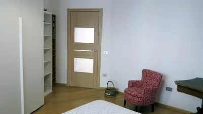 Area soggiorno di Spacious panoramic apartment - half way Center-Vomero district