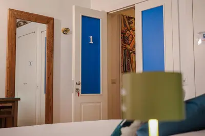 Letto o letti in una camera di Dimora Megaride