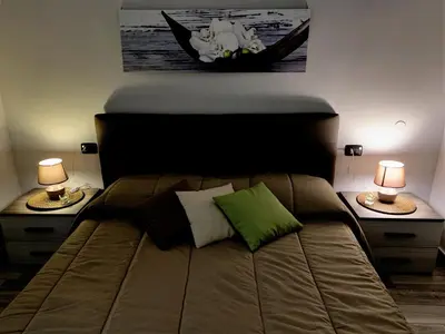 Letto o letti in una camera di Da NINETTA RESTERETE SENZA PAROLE, GARANTITO!