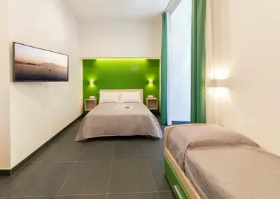 Letto o letti in una camera di Neapolitan Breakfast