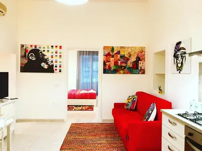 TV o dispositivi per l'intrattenimento presso Casa G&G Pignasecca 2 nel cuore di Napoli