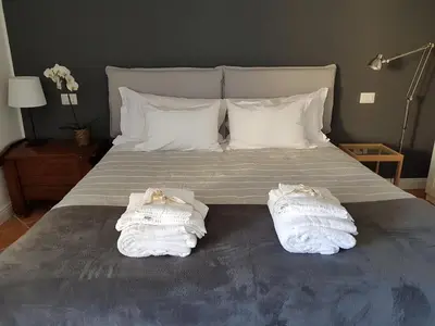 Letto o letti in una camera di Il quartino di Tarsia