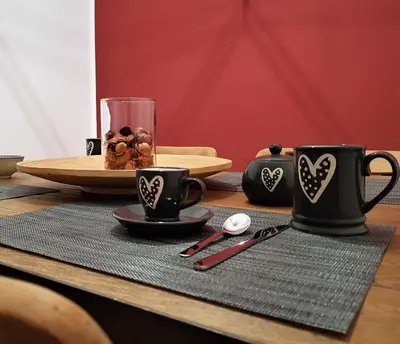 Set per la preparazione di tè e caffè presso Il quartino di Tarsia
