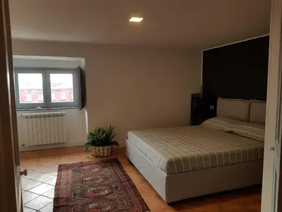 Letto o letti in una camera di Il quartino di Tarsia