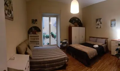 Letto o letti in una camera di Casa Joss
