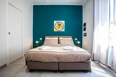 Letto o letti in una camera di Garibaldi 136