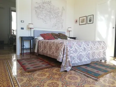 Letto o letti in una camera di Casa del Sole