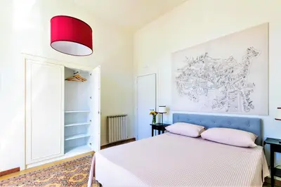 Letto o letti in una camera di Casa del Sole