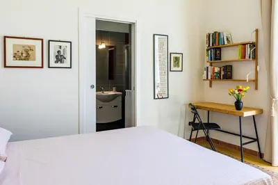 Letto o letti in una camera di Casa del Sole