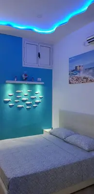 Letto o letti in una camera di Studio One