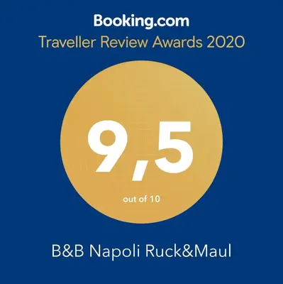 Certificato, attestato, insegna o altro documento esposto da B&B Napoli Ruck&Maul