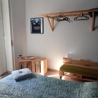 Letto o letti in una camera di B&B Napoli Ruck&Maul
