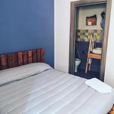 Letto o letti in una camera di B&B Napoli Ruck&Maul