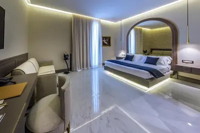 Letto o letti in una camera di Relais San Severo