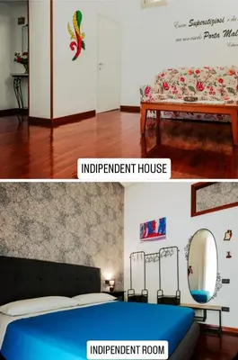 Letto o letti in una camera di La Casa di Sciò Sciò & La Stanza di Sciò Sciò