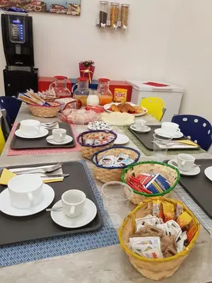 Cibo presso il bed & breakfast o nelle vicinanze