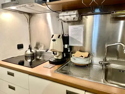 Cucina o angolo cottura di Casa Andrea - Plebiscito Apartment