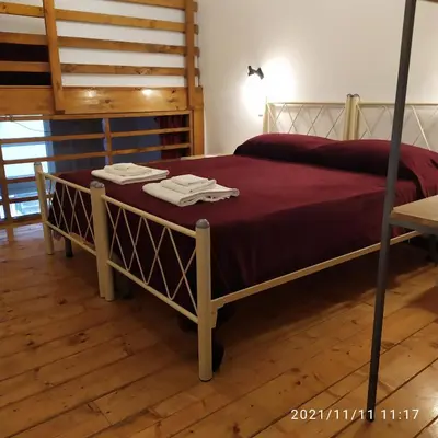 Letto o letti in una camera di Il Castello Apartment
