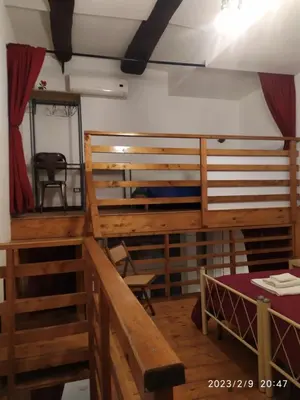 Letto o letti in una camera di Il Castello Apartment