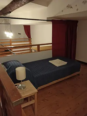 Letto o letti in una camera di Il Castello Apartment