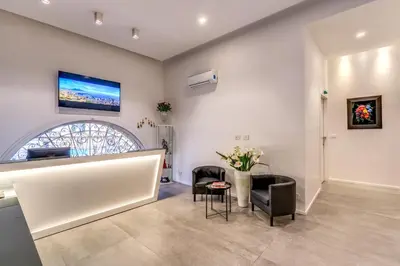 Area soggiorno di Gallery Suite Naples
