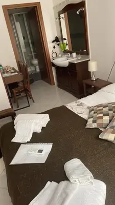 Letto o letti in una camera di Bed & Breakfast Plebiscito Home