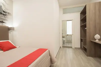 Letto o letti in una camera di B&B Toledo one