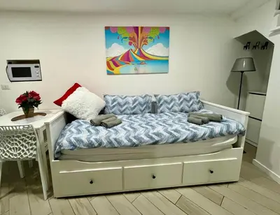 Letto o letti in una camera di a casarell