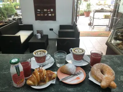 Cibo presso il bed & breakfast o nelle vicinanze