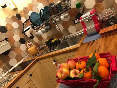 Cucina o angolo cottura di Donna Margherita Appartamento