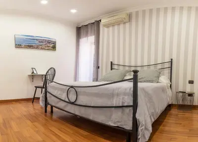 Letto o letti in una camera di Petrucci B&B